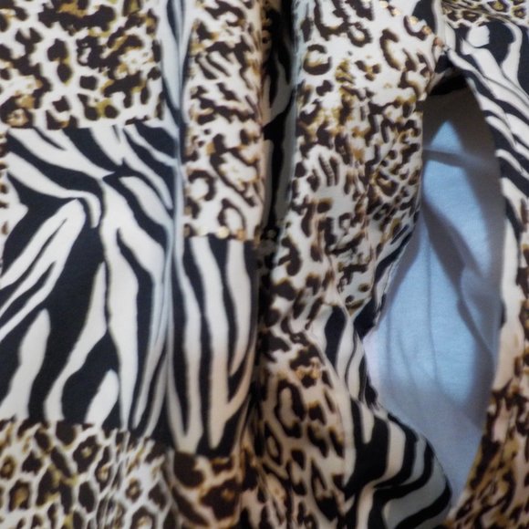 EUC Lightweight Koret Sport Front Zip Animal Print Jacket XL - Picture 13 of 14